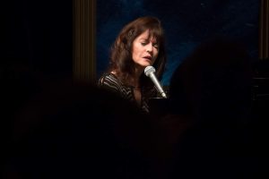 Harriet Schock performing at The Golden Age Theatre in Hollywood, CA