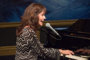 Harriet Schock performing at The Golden Age Theatre in Hollywood, CA