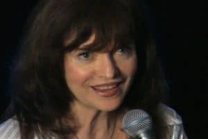 Harriet Schock performing at Sunday Night at the Pavilion (SNAP!)