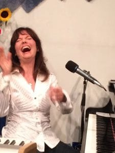 Harriet Schock at Theta Sound Studio LIVE! (photo by Kaci Christian)