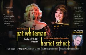 Pat Whiteman & Harriet Schock at Vitello's