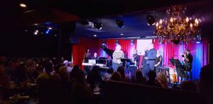 Harriet Schock, Misha Segal & Harriet's band at show at Vitello's starring Pat Whiteman